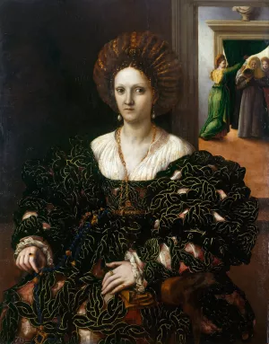 Margherita Paleologo by Giulio Romano Oil Painting
