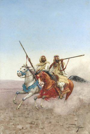 Fantasia by Giulio Rosati Oil Painting