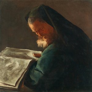 Saint Mark by Giuseppe Antonio Petrini Oil Painting