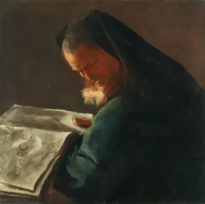 Saint Mark by Giuseppe Antonio Petrini Oil Painting