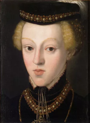Archduchess Johanna Oil painting by Giuseppe Arcimboldo