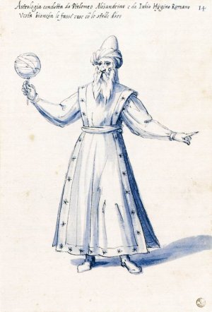 Costume of the Allegorical Figure Astrology