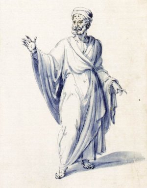 Costume of the Allegorical Figure Rhetoric