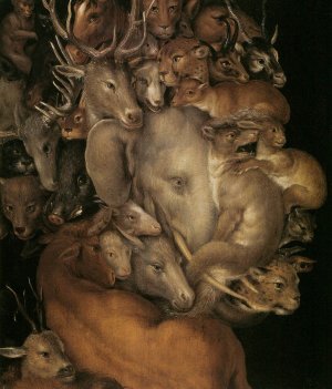Earth Detail Oil painting by Giuseppe Arcimboldo