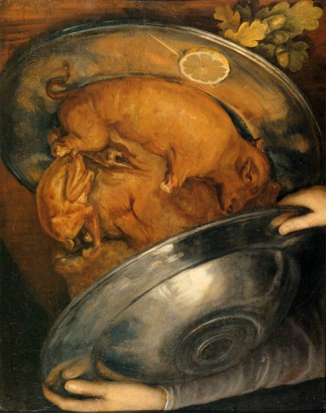 The Cook by Giuseppe Arcimboldo - Hand-Painted Oil Painting Reproduction