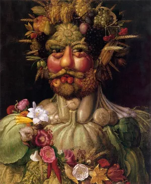 Vertumnus by Giuseppe Arcimboldo Oil Painting