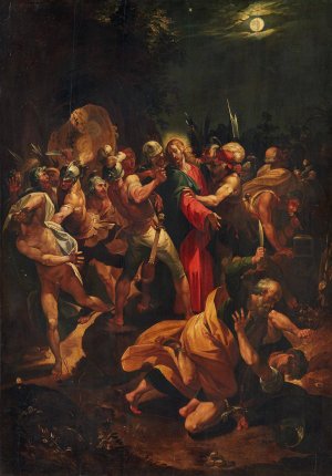 The Capture of Christ by Giuseppe Cesari Oil Painting
