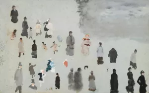 Sulle Strade Di Parigi by Giuseppe De Nittis Oil Painting