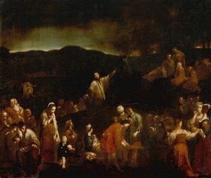 The Mission by Giuseppe Maria Crespi Oil Painting
