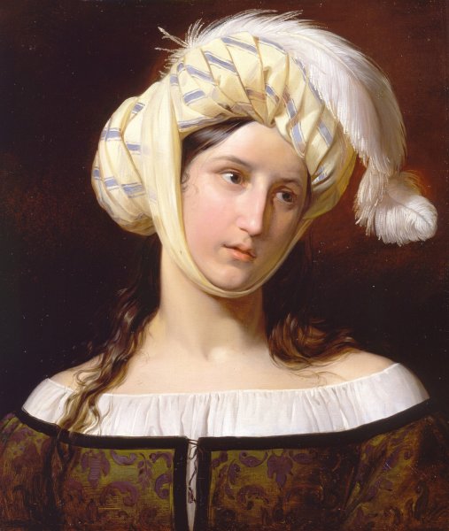 Main Product Photo of Rebecca  Painting by Giuseppe Molteni