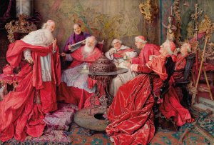 Afternoon Relaxation by Giuseppe Signorini Oil Painting
