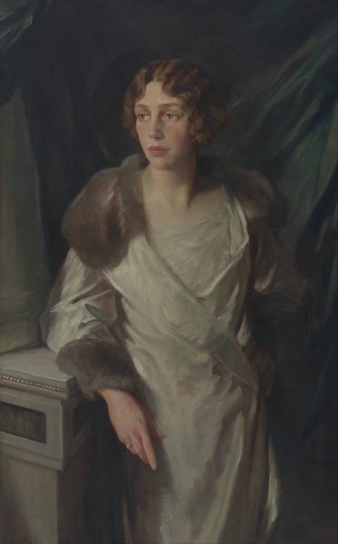 Mary Borden by Glyn Warren Philpot - Hand-Painted Oil Painting Reproduction