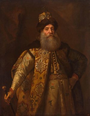 Portrait of Pyotr Potyomkin Oil painting by Godfrey Kneller