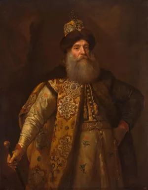 Portrait of Pyotr Potyomkin painting by Godfrey Kneller