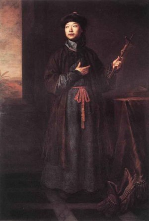 The Chinese Convert Oil painting by Godfrey Kneller