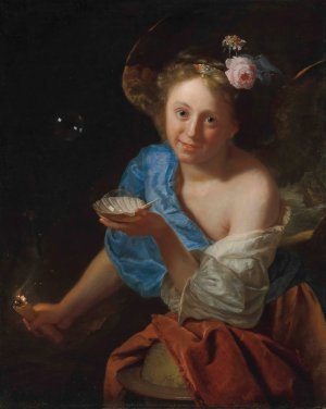 An Allegory of Fortune by Godfried Schalcken Oil Painting