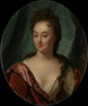 Anna Maria Gool by Godfried Schalcken Oil Painting