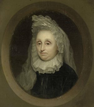 Portrait of Josnia Parduyn by Godfried Schalcken Oil Painting
