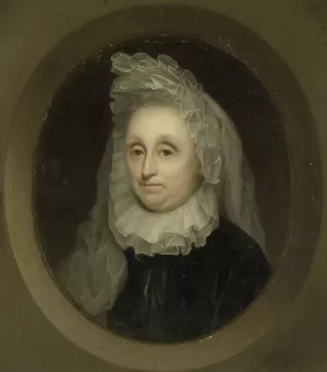 Portrait of Josnia Parduyn by Godfried Schalcken Oil Painting