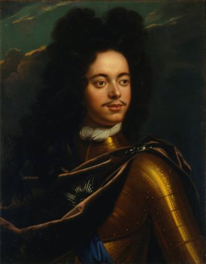 Portrait of Peter I of Russia by Godfried Schalcken Oil Painting
