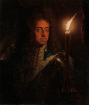 Portrait of William III by Godfried Schalcken Oil Painting