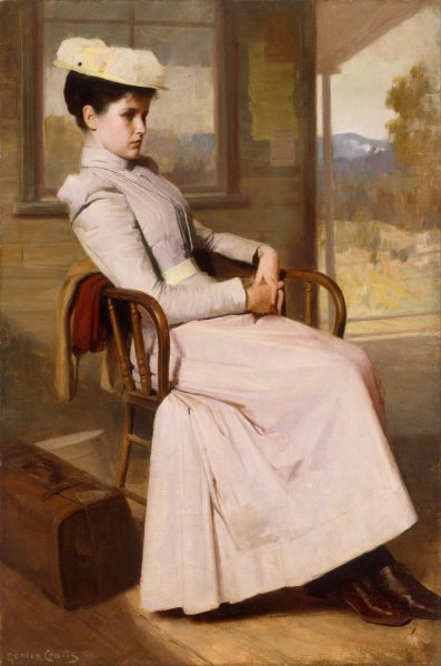 Main Product Photo of Waiting  Painting by Gordon Coutts