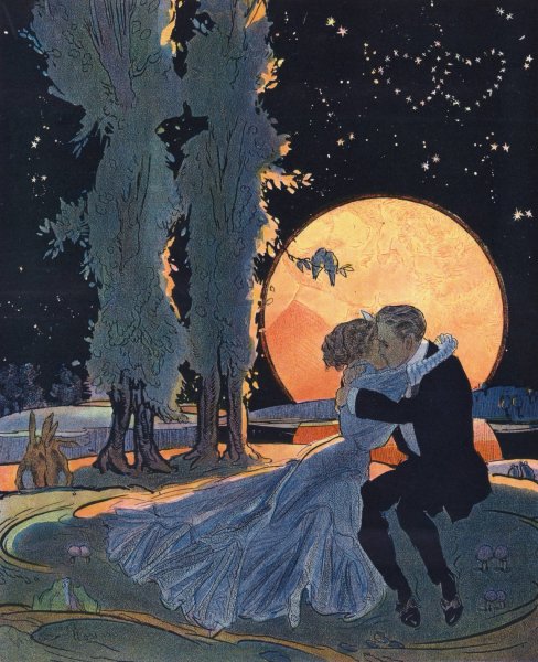 Mating time  by Gordon Ross - Hand-Painted Oil Painting Reproduction