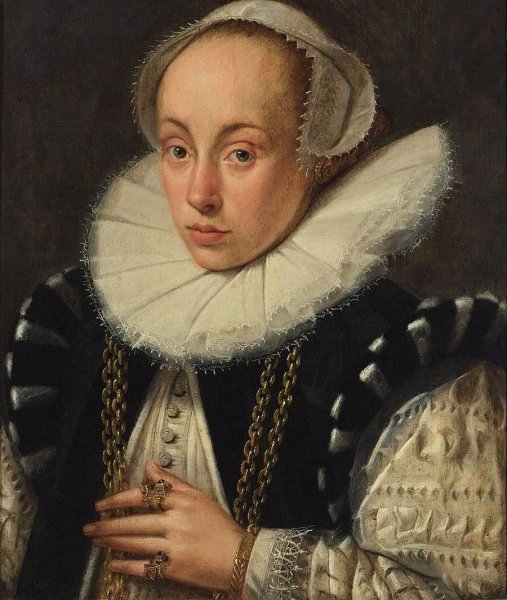 Main Product Photo of Portrait of a Lady Painting by Gortzius Geldorp