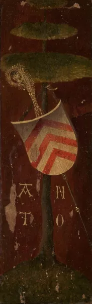 Blazon of Antonius Tsgrooten Oil painting by Goswin Van Der Weyden