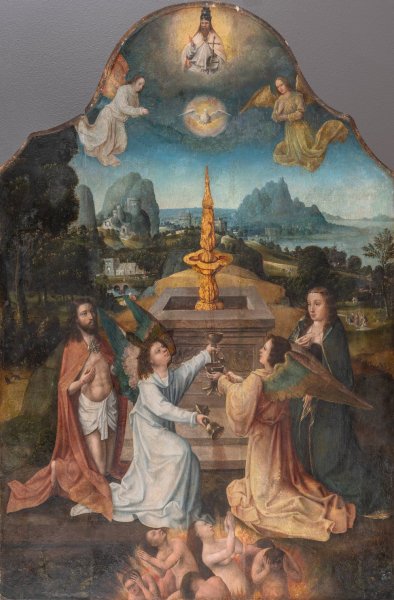 Main Product Photo of Fons Pietatis Painting by Goswin Van Der Weyden