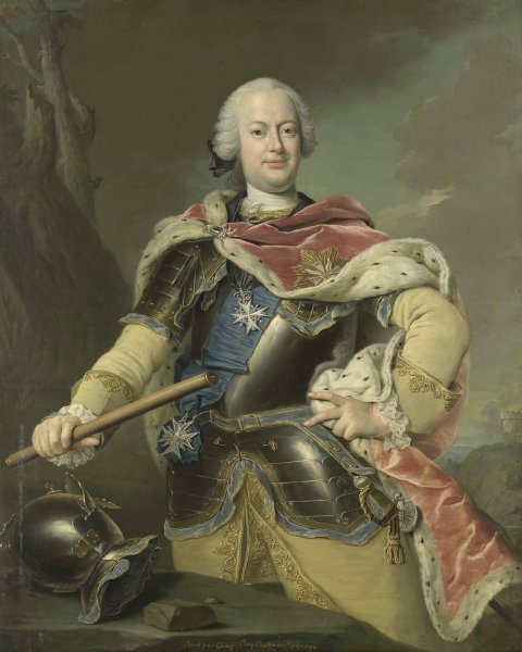 Friedrich Christian  by Gottfried Boy - Hand-Painted Oil Painting Reproduction