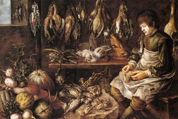 Main Product Photo of Still-Life with Game-Birds Painting by Gottfried Libalt