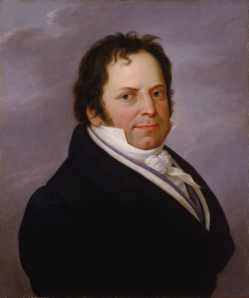 Main Product Photo of Portrait of Herz Elias Reiss  Painting by Gotthelf Leberecht Glaeser