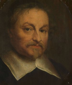 Joost van den Vondel by Govert Flinck Oil Painting