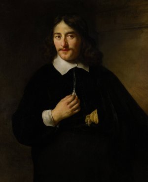 Portrait of a Man by Govert Flinck Oil Painting