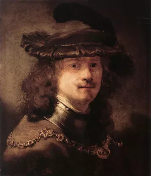 Portrait of Rembrandt by Govert Teunisz. Flinck Oil Painting