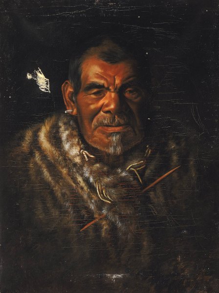 Main Product Photo of Captain John  Painting by Grace Carpenter Hudson