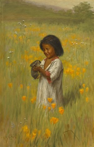 Jack Rabbit by Grace Carpenter Hudson Oil Painting