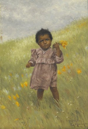 March by Grace Carpenter Hudson Oil Painting