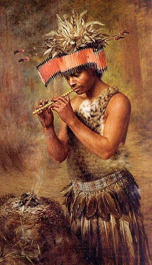 The Seed Conjurer by Grace Carpenter Hudson Oil Painting