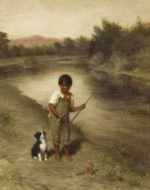 We Got Him by Grace Carpenter Hudson Oil Painting