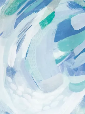 Beneath the Wave II Oil Painting by Grace Popp - Contemporary