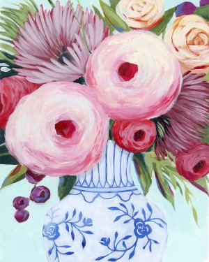 Clarity Blooms II by Grace Popp Oil Painting