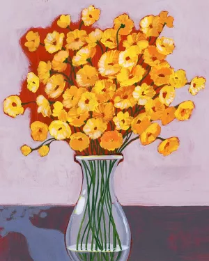 Daisy Bouquet I Oil painting by Grace Popp