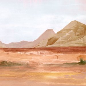Desert Formation II by Grace Popp Oil Painting
