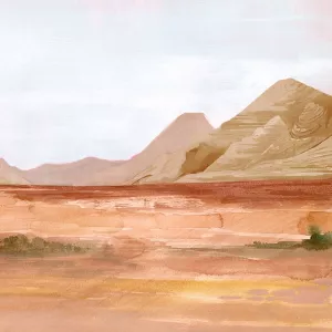 Desert Formation II Oil Painting by Grace Popp - Contemporary