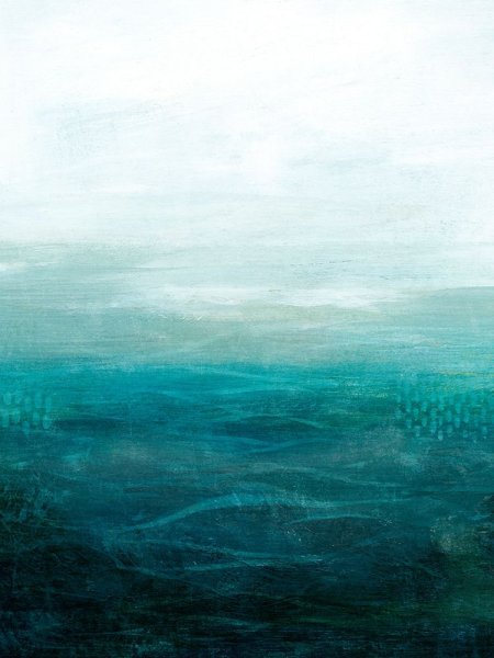 Drifting Sea II by Grace Popp - Hand-Painted Oil Painting Reproduction