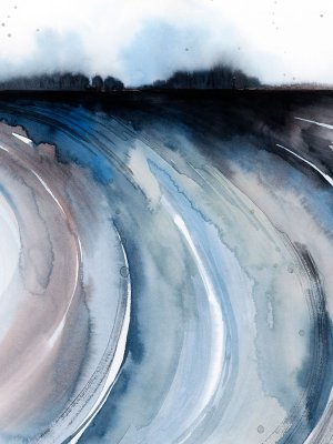 Geode Valley II by Grace Popp Oil Painting