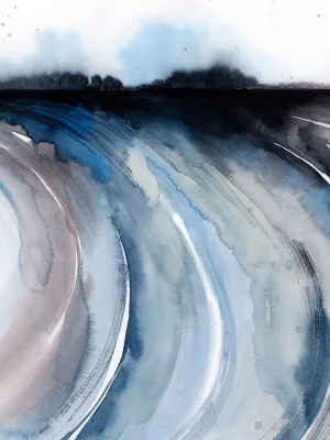 Geode Valley II by Grace Popp Oil Painting
