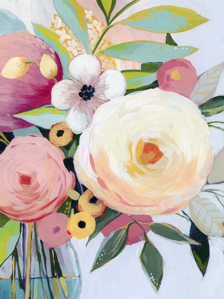 Main Product Photo of Georgia Bouquet II Painting by Grace Popp